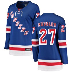 Alex Kovalev New York Rangers Women's Fanatics Branded Blue Breakaway Home Jersey