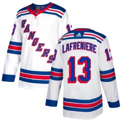 Alexis Lafreniere New York Rangers Youth Adidas Authentic White Jersey