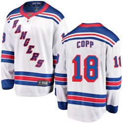 Andrew Copp New York Rangers Men's Fanatics Branded White Breakaway Away Jersey