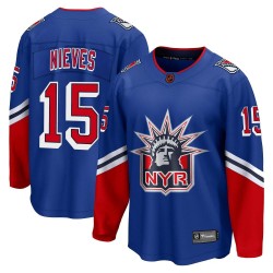 Boo Nieves New York Rangers Men's Fanatics Branded Royal Breakaway Special Edition 2.0 Jersey