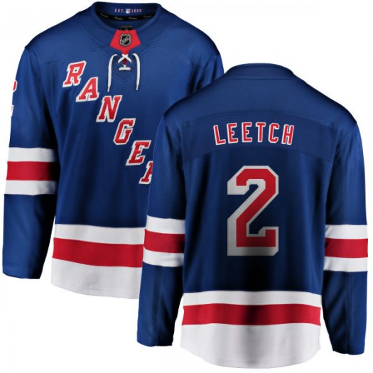 Brian Leetch New York Rangers Youth Fanatics Branded Blue Home Breakaway Jersey