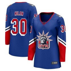 Chris Nilan New York Rangers Women's Fanatics Branded Royal Breakaway Special Edition 2.0 Jersey