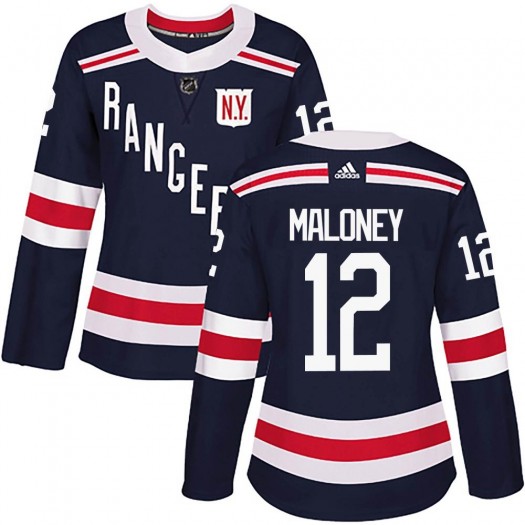 Don Maloney New York Rangers Women's Adidas Authentic Navy Blue 2018 Winter Classic Home Jersey