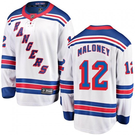 Don Maloney New York Rangers Youth Fanatics Branded White Breakaway Away Jersey