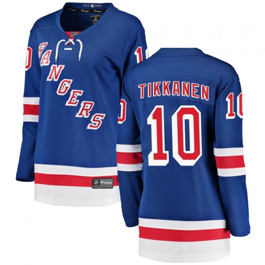 Esa Tikkanen New York Rangers Women's Fanatics Branded Blue Breakaway Home Jersey