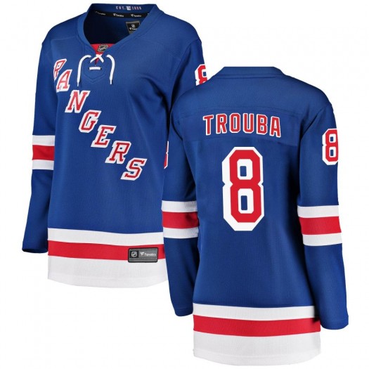 Jacob Trouba New York Rangers Women's Fanatics Branded Blue Breakaway Home Jersey