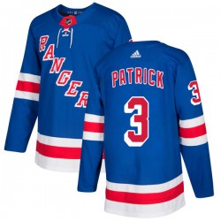 James Patrick New York Rangers Men's Adidas Authentic Royal Jersey