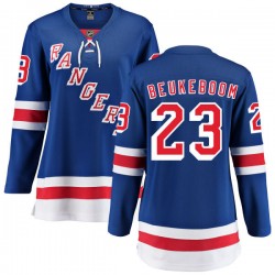 Jeff Beukeboom New York Rangers Women's Fanatics Branded Blue Home Breakaway Jersey