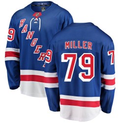 K'Andre Miller New York Rangers Men's Fanatics Branded Blue Breakaway Home Jersey
