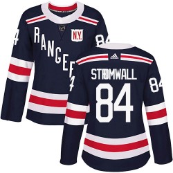 Malte Stromwall New York Rangers Women's Adidas Authentic Navy Blue 2018 Winter Classic Home Jersey