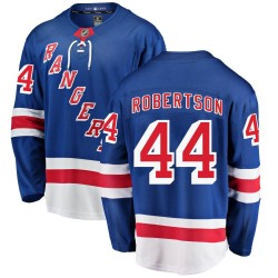 Matthew Robertson New York Rangers Youth Fanatics Branded Blue Breakaway Home Jersey