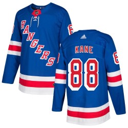 Patrick Kane New York Rangers Youth Adidas Authentic Royal Blue Home Jersey