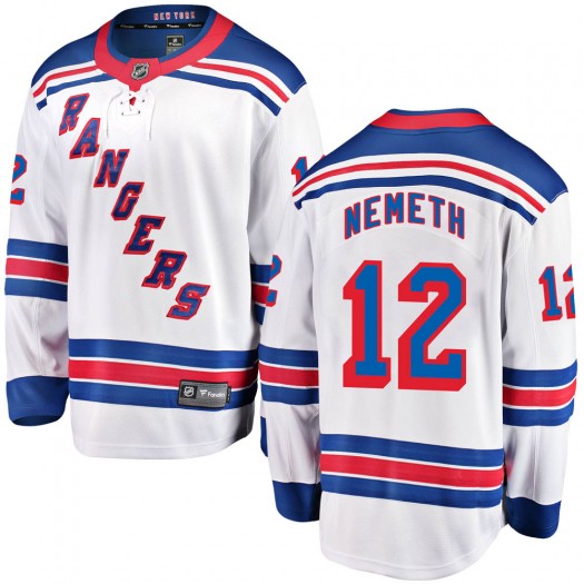 Patrik Nemeth New York Rangers Men's Fanatics Branded White Breakaway Away Jersey