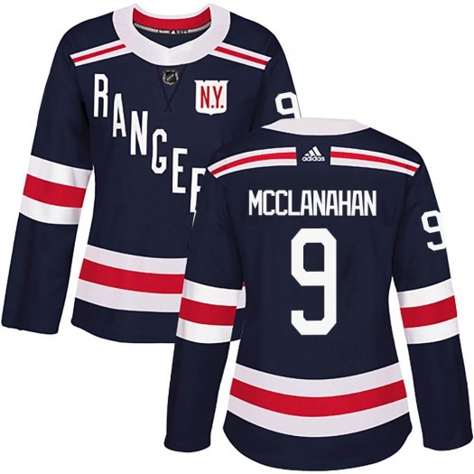 Rob Mcclanahan New York Rangers Women's Adidas Authentic Navy Blue 2018 Winter Classic Home Jersey