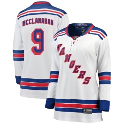 Rob Mcclanahan New York Rangers Women's Fanatics Branded White Breakaway Away Jersey