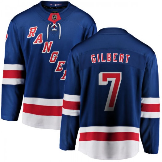 Rod Gilbert New York Rangers Men's Fanatics Branded Blue Home Breakaway Jersey