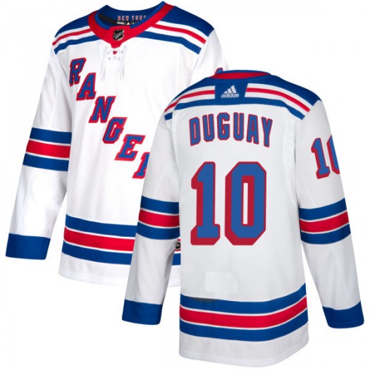 Ron Duguay New York Rangers Men's Adidas Authentic White Jersey