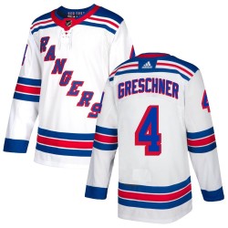 Ron Greschner New York Rangers Youth Adidas Authentic White Jersey