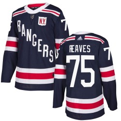 Ryan Reaves New York Rangers Youth Adidas Authentic Navy Blue 2018 Winter Classic Home Jersey