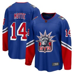 Tyler Motte New York Rangers Men's Fanatics Branded Royal Breakaway Special Edition 2.0 Jersey