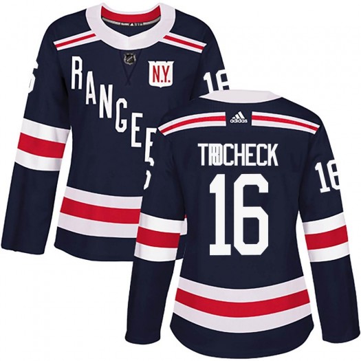 Vincent Trocheck New York Rangers Women's Adidas Authentic Navy Blue 2018 Winter Classic Home Jersey