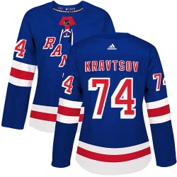 Vitali Kravtsov New York Rangers Women's Adidas Authentic Royal Blue Home Jersey