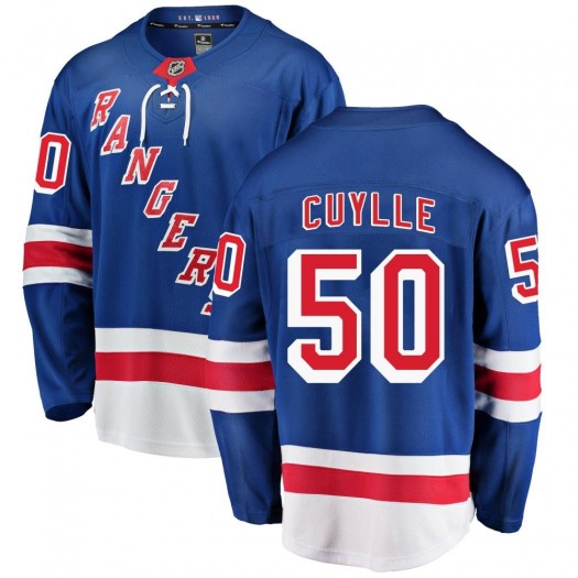 William Cuylle New York Rangers Men's Fanatics Branded Blue Breakaway Home Jersey